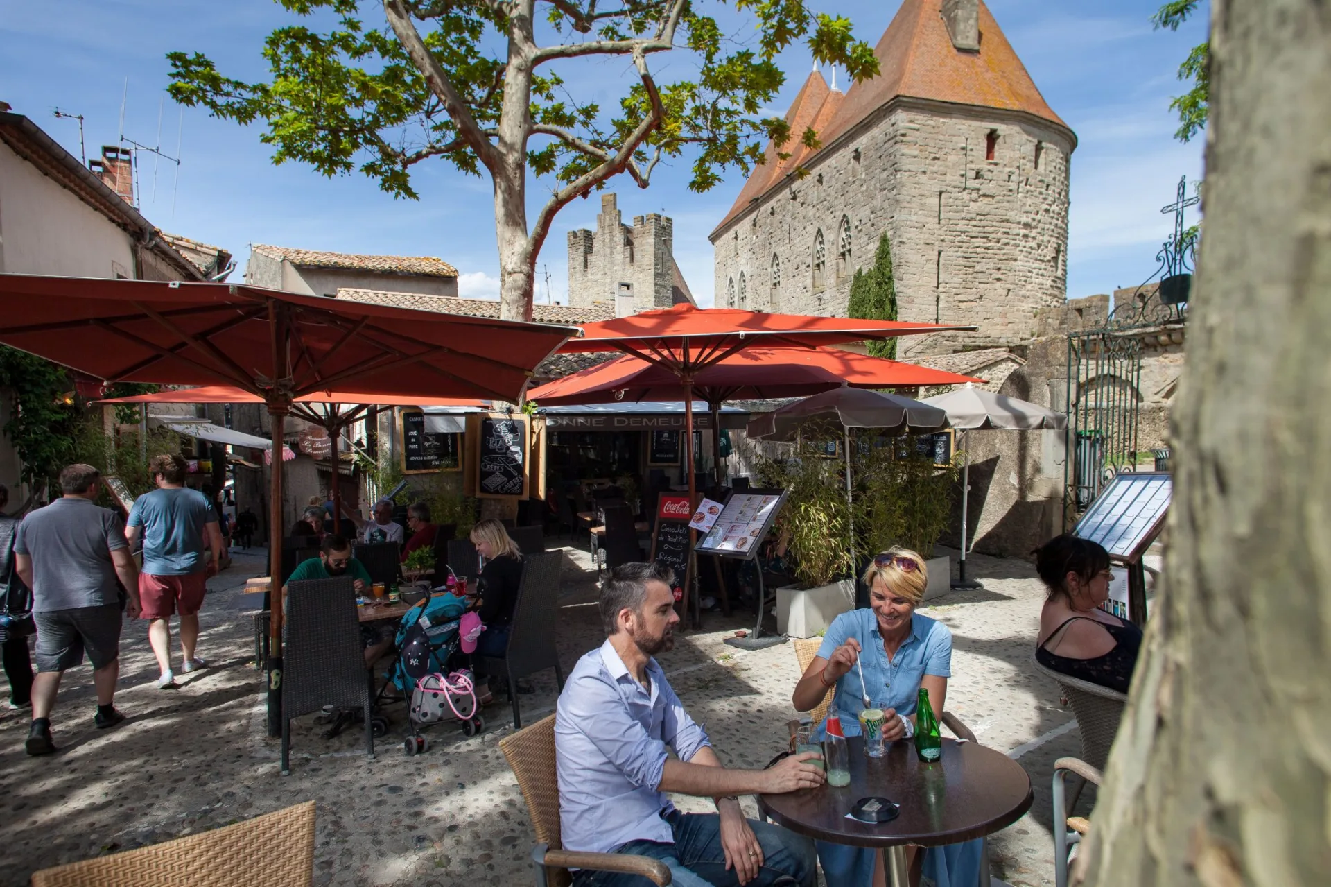 Place Marcou cite medievale de Carcassonne