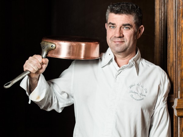 Portrait Jérome Ryon - Chef étoilé du restaurant la Barbacane - Cité de Carcassonne