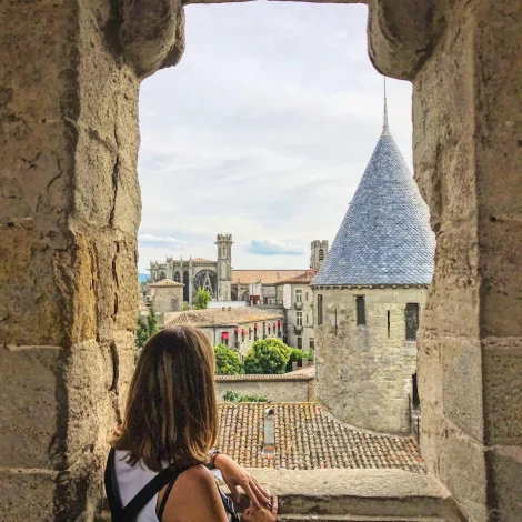 visite autonome château carcassonne