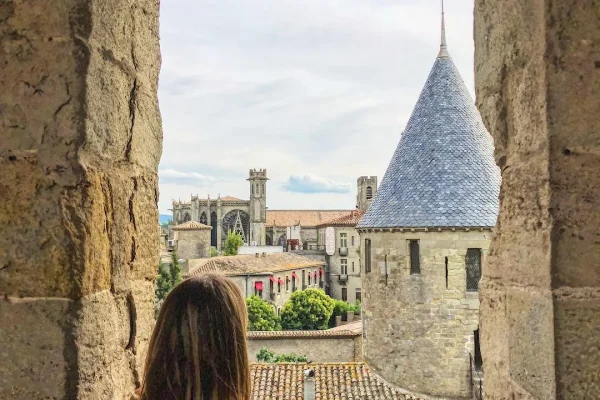 visite autonome château carcassonne