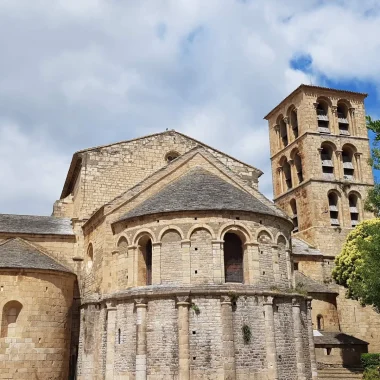 Chevet de l'Abbaye de Caunes