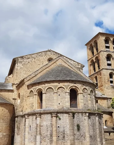 Chevet de l'Abbaye de Caunes