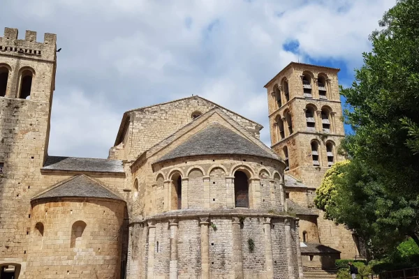 Chevet de l'Abbaye de Caunes