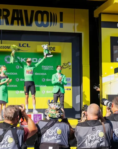 Arrivée Tour de France à Carcassonne